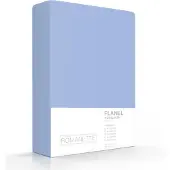 Romanette Spannbettlaken Hellblau (Flanell)-140 x 200 cm