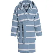 Seahorse Bademantel Menton Denim Kinder-122 / 128