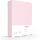 Romanette Spannbettlaken Rosa (Flanell)-200 x 200 cm
