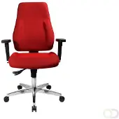 Topstar Bürostuhl Point 91, PI99G BC1, rot, Stoff, belastbar bis 110 kg
