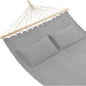TecTake - 2 Personen Hängematte Eden grau - 403566