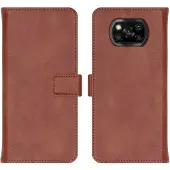 IMoshion Xiaomi Poco X3 (Pro) Hülle - Kunstleder - - Klapphülle - Braun