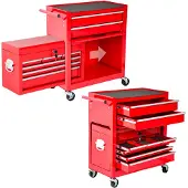 TecTake Werkzeugwagen Rollen Ø 100 mm