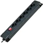 Brennenstuhl Premium-Line, 3 m, Schwarz