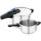 Pinti Monix Express-Kessel Set Monix M570005 (2 pcs) Edelstahl