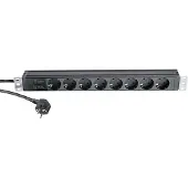 K&M 28673 19" Power box 2 m