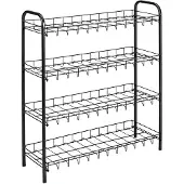 Tomado Schuhablage Shoe 4 Metall 64 x 80 cm schwarz