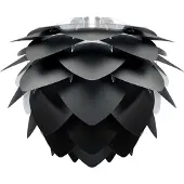 UMAGE Silvia Schirm Black , Schwarz, Kunststoff