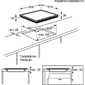 AEG HK654850XB, Schwarz, Edelstahl, Integriert, Keramik, 4 Zone(n), 4 Zone(n), Köcheln