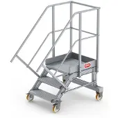 Altrex Podesttreppe fahrbar 45° 3 Stufen