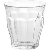 Duralex 1025AC04C0111 Picardie Quatre Trinkglas, Wasserglas, Saftglas, 160ml, Glas, transparent, 4 Stück