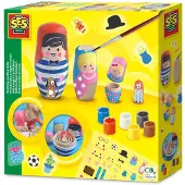 SES Creative Matroschkas bemalen, Bastelset für Kinder, 5 Jahr(e), Mehrfarbig, 1 Stück(e)