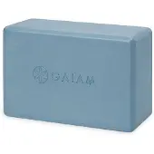 Gaiam YOGA BLOCK BLUE SHADOW POINT