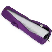 Vivid Yoga Matten Tasche violett mit Muster