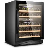 mQuvée Einbau-Weinkühlschrank - Scandinavian Collection 40 Fullglass Black