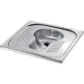 Delabie Hock-WC SHA 700 1 Spritzk. m. Ger-Ver. D1" Edst. 1.4301 sat.