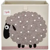 3 Sprouts Aufbewahrungskiste - 33x33x33 - Schaf - - One Size - Kisten