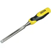 Stanley DynaGrip Stechbeitel, Griffmeißel, Querschneide, Stahl, Schwarz, Gelb, 10 mm, 12,5 cm