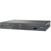 Cisco 881, Ethernet-WAN, Schnelles Ethernet, Schwarz