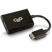 Black Box HDMI to VGA and Stereo Audio Adapter Converter Dongle