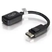 C2G 20cm DisplayPort M / HDMI F, 0,2 m, DisplayPort, HDMI, Männlich, Weiblich, Schwarz