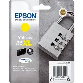 Epson Padlock 35XL Vorhängeschloss DURABrite Ultra Single Yellow Tinte, Hohe (XL-) Ausbeute, Gelb, Tinte auf Pigmentbasis, 20,3 ml, 20,3 ml, 1 Stück(e)
