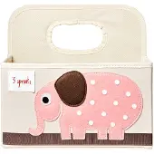 3 Sprouts Elephant Wickeltasche