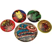 Pyramid MARVEL - Captain America - Pack de 5 badges