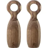 Bloomingville Salz- und Pfeffermühle Martim, mit Griff, Maße D6,5xH21 cm