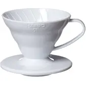 Hario V60 Kunststoff-tropffilter 01 Weiß