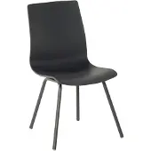 Hartman 2er Set Sophie Rondo Wave Dining Stuhl Aluminium/Kunststoff