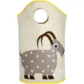 3 Sprouts - Laundry Hamper - Gray Goat