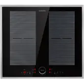 Klarstein Induktionskochfeld, Glaskeramik Kochfeld, Induktionskochfeld mit 4 Platten, Einbau-Induktionskochfeld mit Touch-Display, Digitalanzeige und Timer-Funktion, Schnelles Aufheizen, 7000 Watt