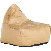 Beliani Sitzsack braun DROP