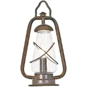 Elstead Lighting Elstead Miners Außen-Stehleuchte E27 Alte Bronze IP44
