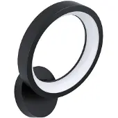 Eglo Marghera-C, vertieft, Rund, 1 Glühbirne(n), Nicht austauschbare(s) Leuchtmittel, 6500 K, Schwarz, Weiß