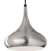 Elstead Lighting Elstead Beso Hängeleuchte E27 27cm Gebürsteter Stahl