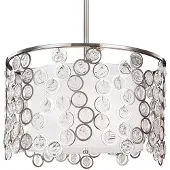 Elstead Lighting Elstead Lexi Hängeleuchte E27 3-fach Poliertes Nickel