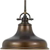 QUOIZEL Elstead Emery Hängeleuchte E27 28cm Palladianische Bronze