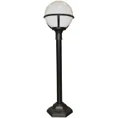 Elstead Lighting Elstead Glenbeigh Außen-Stehleuchte E27 106cm Schwarz IP44 Anti-Meerwasser