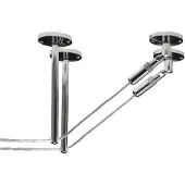 SLV Tenseo Seilsystem, Umlenker, lang, 2 Stück, chrom