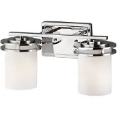 Elstead Lighting Elstead Hendrik LED Wandleuchte G9 2-fach Poliertes Chrom IP44