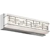 Elstead Lighting Elstead Zolon LED Wandleuchte 3-fach Chrom IP44