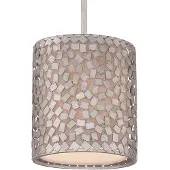 Elstead Lighting Elstead Confetti Hängeleuchte E27 Altsilber