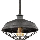 Elstead Lighting Lennex Pendelleuchte Schiefergraues Metall Feiss FE-LENNEX-P