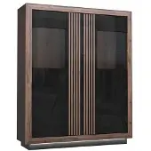 Hobby Hall Highboard Sevilla , schwarz , Maße (cm): B: 133 H: 162 T: 42.0
