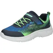 SKECHERS Low Sneaker NORVO, 221-011: Deutsch:35, Color:blau-kombi