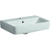 Geberit Renova Compact Waschtisch, 550x370mm, 226155000, Farbe: Weiß
