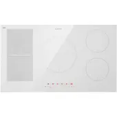Klarstein Induktionskochfeld, Glaskeramik Kochfeld, Induktionskochfeld mit 5 Platten, Einbau-Induktionskochfeld mit Touch-Display, Digitalanzeige und Timer-Funktion, Schnelles Aufheizen, 9000 Watt
