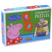 Barbo Toys Peppa Wutz Gute Nacht Puzzle 20 Teile
